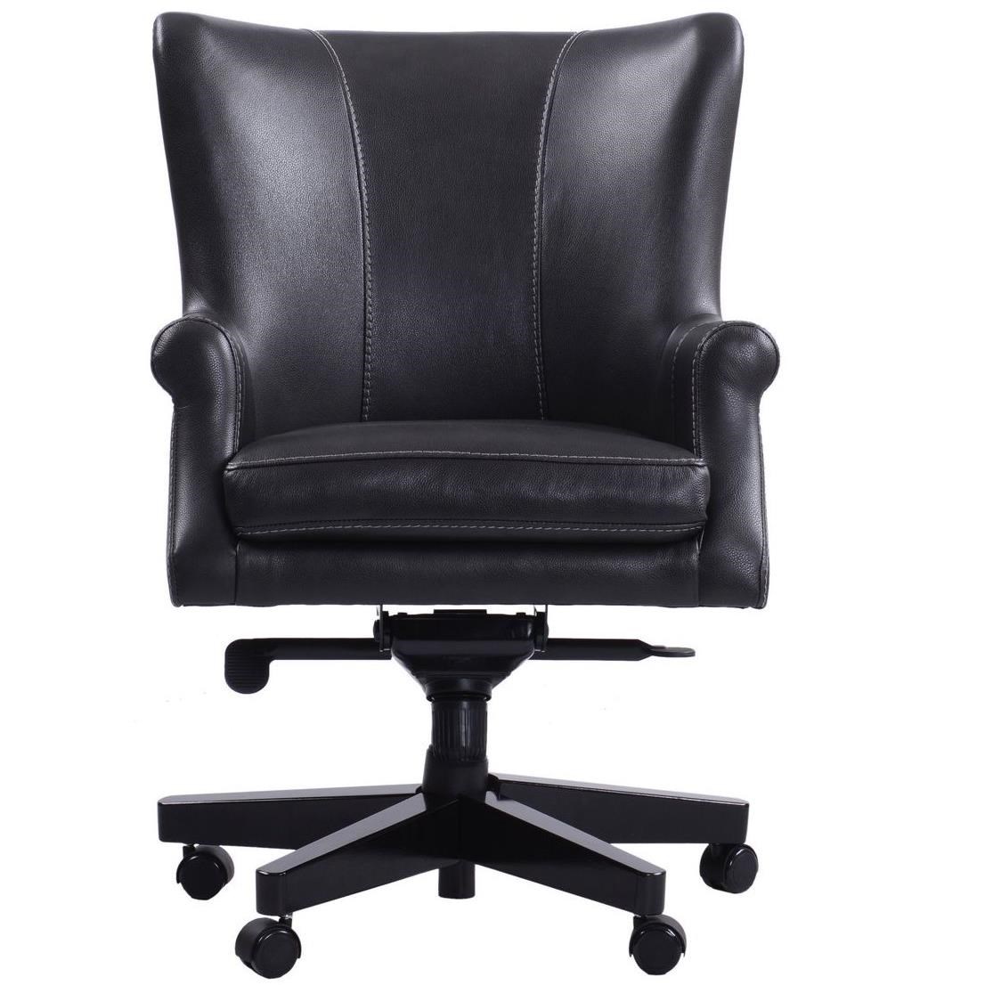 Parker Living Desk Chairs DC129CYC Transitional Leather Desk Chair